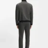 Slim-Fit-Jacke aus knitterfreiem Stoff Slim-Fit-Jacke aus knitterfreiem Stoff
