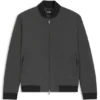 Slim-Fit-Jacke aus knitterfreiem Stoff Slim-Fit-Jacke aus knitterfreiem Stoff