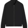 Slim-Fit-Jacke aus Ottoman-Stoff mit Performance-Stretch