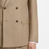 Slim-Fit-Jacke aus Schurwoll-Serge