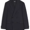 Slim-Fit-Jacke aus Schurwoll-Serge