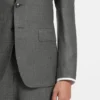 Slim-Fit-Jacke aus Schurwolle mit feinem Muster