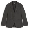 Slim-Fit-Jacke aus Schurwolle mit feinem Muster
