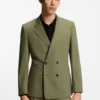 Slim-Fit-Jacke aus Stretch-Ripstop