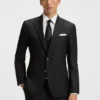 Slim-Fit-Jacke aus Stretchwolle