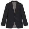 Slim-Fit-Jacke aus Stretchwolle