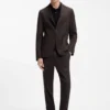 Slim-Fit-Jacke aus Tech Linen