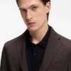 Slim-Fit-Jacke aus Tech Linen
