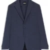 Slim-Fit-Jacke aus waschbarer Schurwolle Slim-Fit-Jacke aus waschbarer Schurwolle