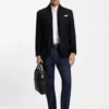 Slim-Fit-Jacke mit integrierter Weste
