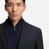 Slim-Fit-Jacke mit integrierter Weste
