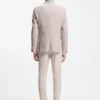 Slim-Fit-Jacke mit Puppytooth-Muster