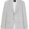 Slim-Fit-Jacke mit Puppytooth-Muster