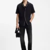 Slim-Fit-Jeans aus dunkelgrauem Comfort-Stretch-Denim