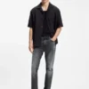 Slim-Fit-Jeans aus grauem Comfort-Stretch-Denim