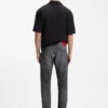 Slim-Fit-Jeans aus grauem Comfort-Stretch-Denim