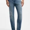 Slim-Fit-Jeans „Delaware“ aus blauem, leichtem Denim