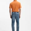 Slim-Fit-Jeans „Delaware“ aus blauem, leichtem Denim