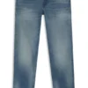 Slim-Fit-Jeans „Delaware“ aus blauem, leichtem Denim