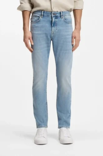 Slim-Fit-Jeans „Delaware“ aus blauem Soft-Motion-Denim