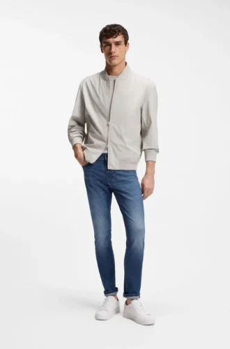 Slim-Fit-Jeans „Delaware“ aus blauem Soft-Motion-Denim