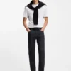 Slim-Fit-Jeans „Delaware“ aus dunkelblauem Denim