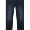 Slim-Fit-Jeans „Delaware“ aus dunkelblauem Stretch-Denim