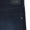 Slim-Fit-Jeans „Delaware“ aus dunkelblauem Stretch-Denim