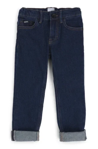 Slim-Fit-Jeans für Kinder mit Double-B-Monogramm-Niete