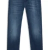 Slim-Fit-Jeans in Delaware-Blau aus Comfort-Stretch-Denim