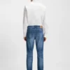 Slim-Fit-Jeans in Delaware-Blau aus Comfort-Stretch-Denim