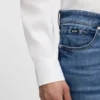 Slim-Fit-Jeans in Delaware-Blau aus Comfort-Stretch-Denim