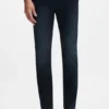 Slim-Fit-Jeans in Delaware-Blau aus gestricktem Denim Slim-Fit-Jeans in Delaware-Blau aus gestricktem Denim