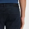 Slim-Fit-Jeans in Delaware-Blau aus gestricktem Denim Slim-Fit-Jeans in Delaware-Blau aus gestricktem Denim