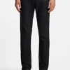 Slim-Fit-Jeans in Delaware-Blau aus knitterfreiem Denim