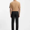 Slim-Fit-Jeans in Delaware-Blau aus knitterfreiem Denim