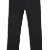 Slim-Fit-Jeans in Delaware-Blau aus knitterfreiem Denim