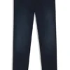 Slim-Fit-Jeans in Delaware-Blau aus Stretch-Denim