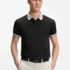 Slim-Fit-Polohemd aus Baumwolle