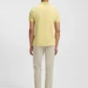 Slim-Fit-Polohemd aus Stretch-Baumwolle mit Logo-Patch