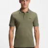 Slim-Fit-Polohemd „Paddy“ aus Interlock-Baumwolle Slim-Fit-Polohemd „Paddy“ aus Interlock-Baumwolle