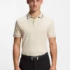 Slim-Fit-Polohemd „Paddy“ aus Interlock-Baumwolle Slim-Fit-Polohemd „Paddy“ aus Interlock-Baumwolle