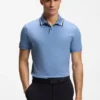 Slim-Fit-Polohemd „Paddy“ aus Interlock-Baumwolle