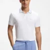 Slim-Fit-Polohemd „Paddy“ aus Interlock-Baumwolle