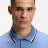 Slim-Fit-Polohemd „Paddy“ aus Interlock-Baumwolle