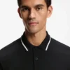 Slim-Fit-Polohemd „Paddy“ aus Interlock-Baumwolle