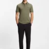 Slim-Fit-Polohemd „Paddy“ aus Interlock-Baumwolle Slim-Fit-Polohemd „Paddy“ aus Interlock-Baumwolle