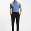 Slim-Fit-Polohemd „Paddy“ aus Interlock-Baumwolle