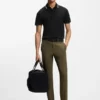 Slim-Fit-Polohemd „Paddy“ aus Interlock-Baumwolle