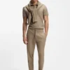 Slim-Fit-Polohemd „Paddy“ aus Interlock-Baumwolle